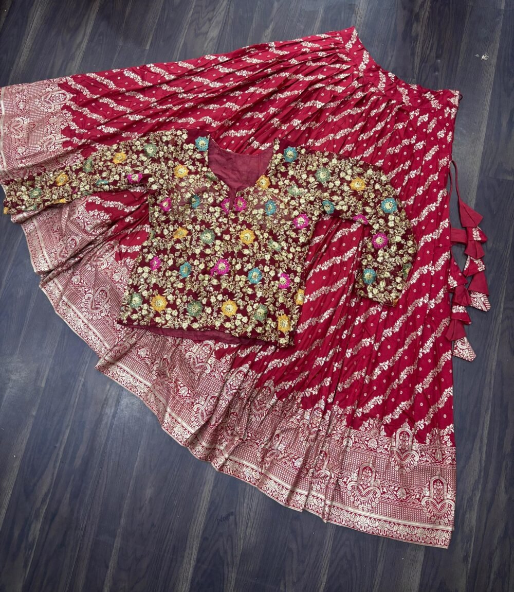 Regal Stylish Maroon - Grace in Tradition: A Modern Twist on Ethnic Elegance - Image 6